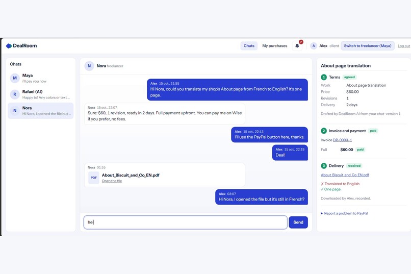 DealRoom – screenshot 6