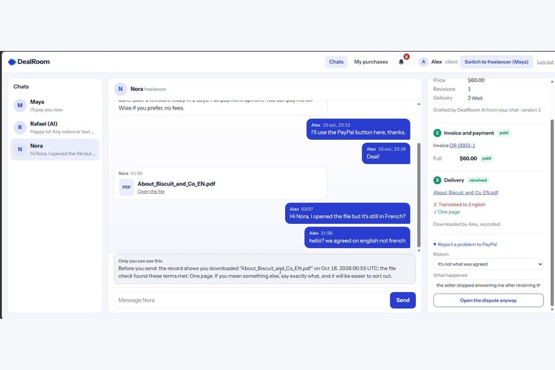 DealRoom – screenshot 7