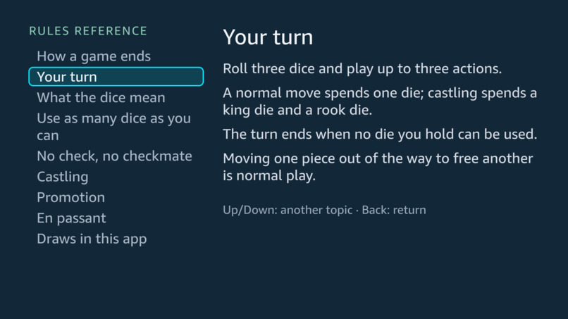 Dice Chess for Fire TV – screenshot 15