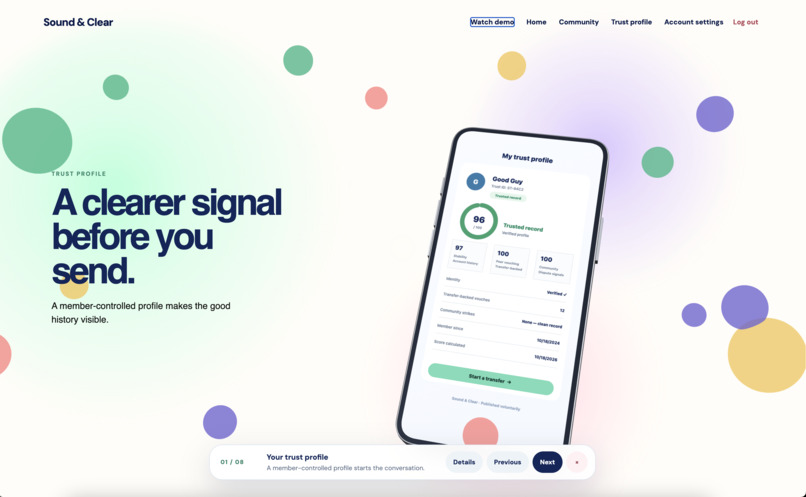Sound&Clear – screenshot 1
