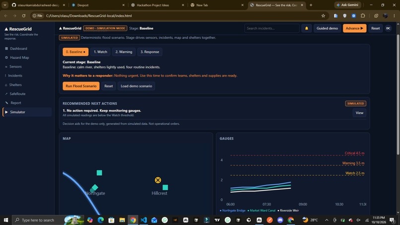 RescueGrid – screenshot 2