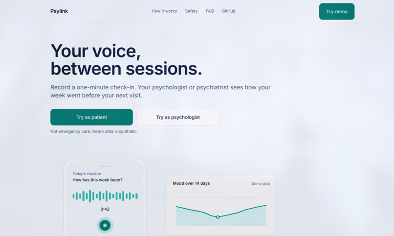 Psylink – screenshot 1