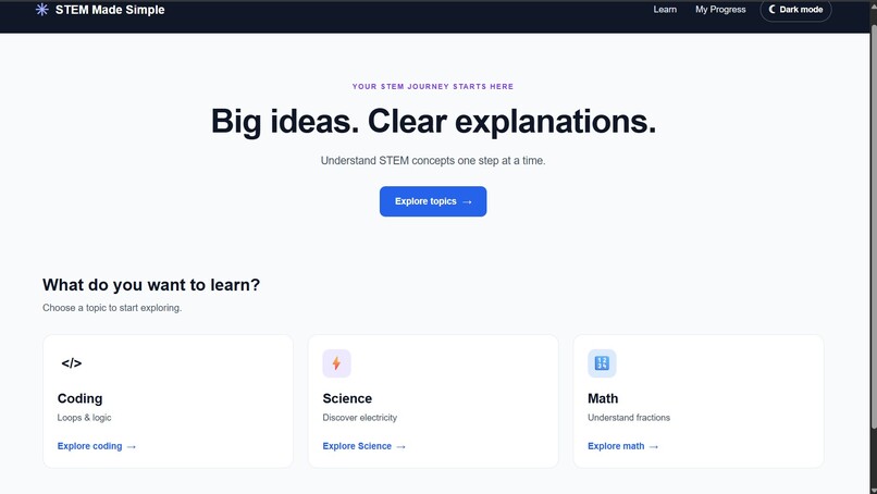 STEM Made Simple – screenshot 1