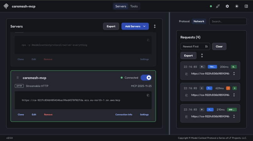 Caremesh – screenshot 3