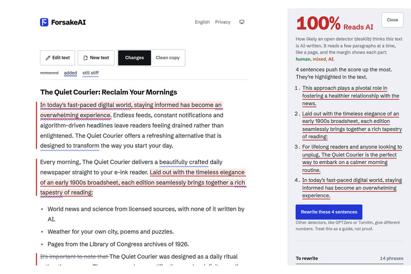 ForsakeAI – screenshot 1