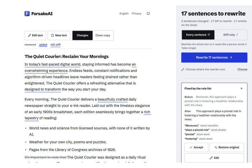 ForsakeAI – screenshot 2