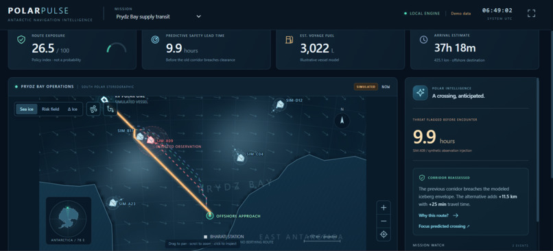 POLAR PULSE – screenshot 1