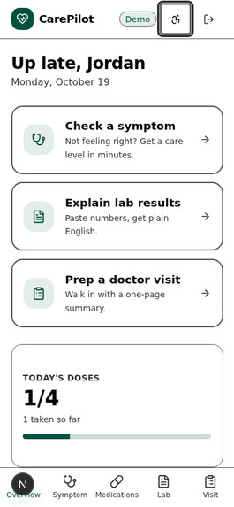 CarePilot — Your AI Health Copilot – screenshot 9