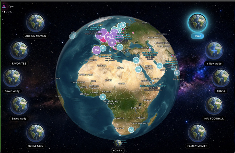 AddyLife - Voice-Driven 3D Globe & B2B Intelligence – screenshot 4