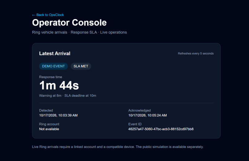 OpsClock – screenshot 6