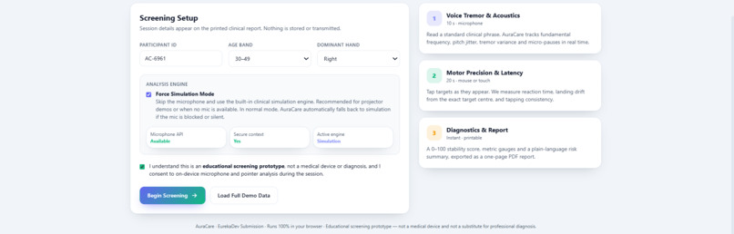 AuraCare – screenshot 2