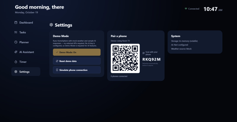Homosphere-AI – screenshot 1