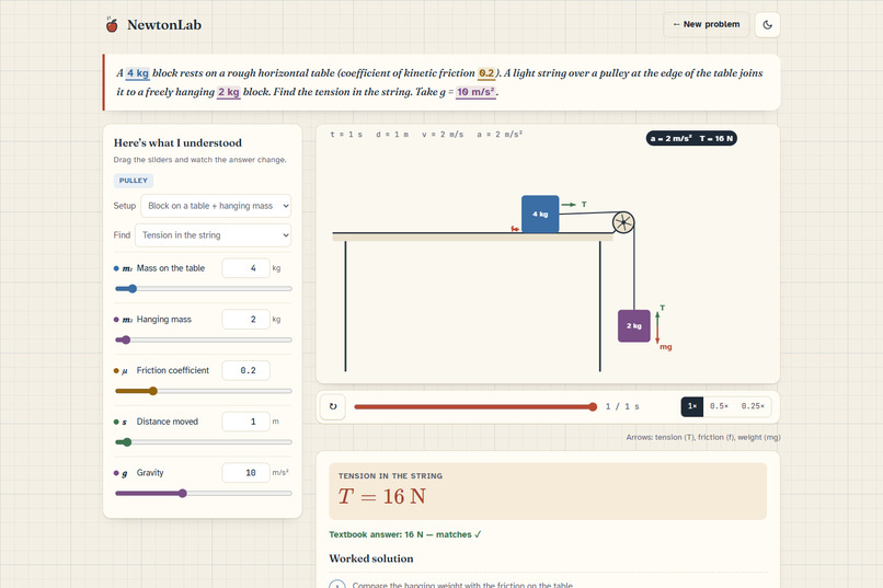 NewtonLab – screenshot 4