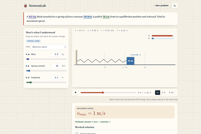 NewtonLab – screenshot 6