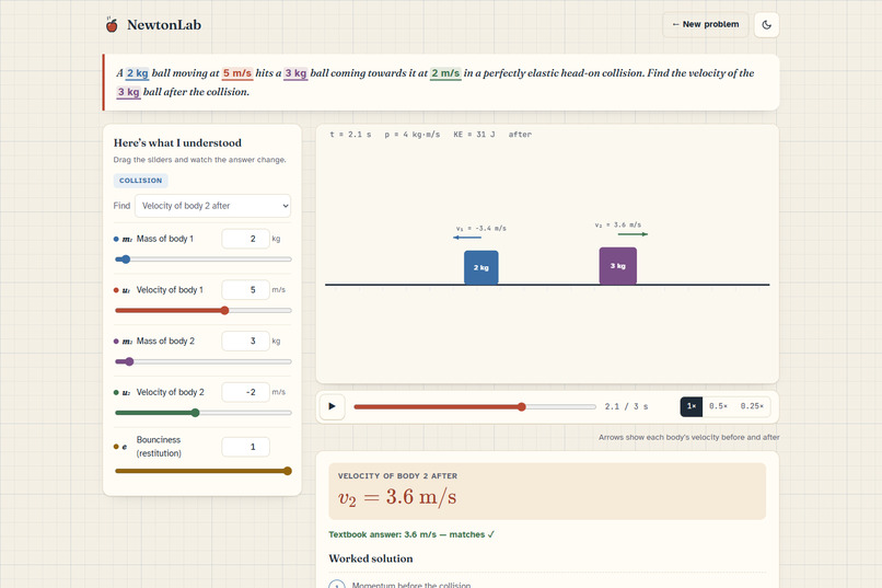 NewtonLab – screenshot 5