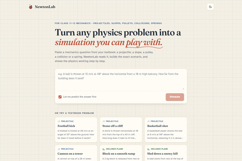 NewtonLab – screenshot 1