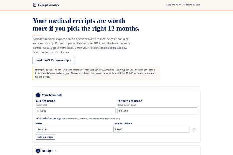Receipt Window – screenshot 6