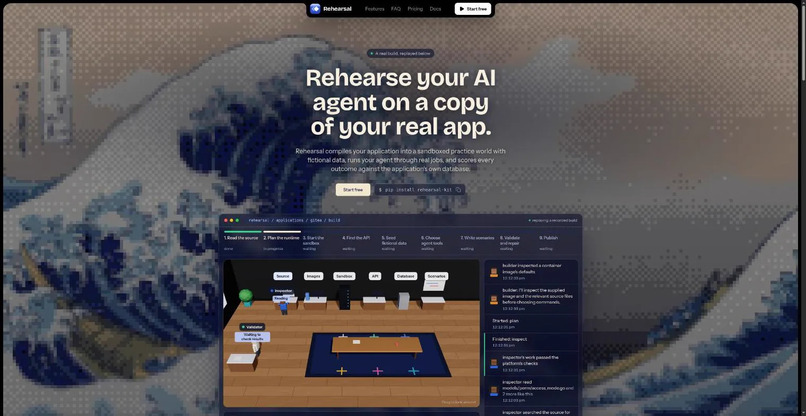 Rehearsal – screenshot 2