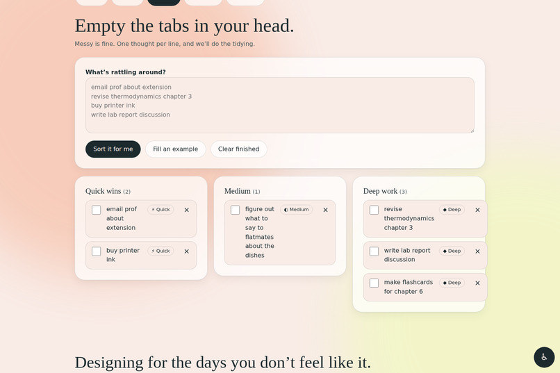 CalmLane – screenshot 5