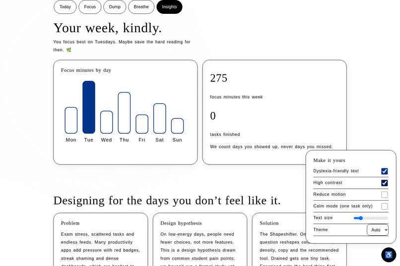 CalmLane – screenshot 9