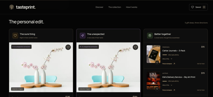 Tasteprint – screenshot 3