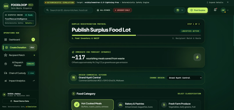 FOODLOOP — AI-Powered Food Rescue – screenshot 4