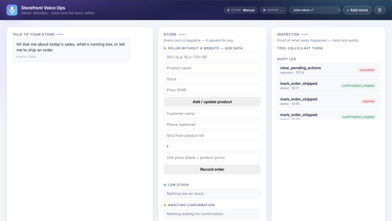 Storefront Voice Ops – screenshot 4