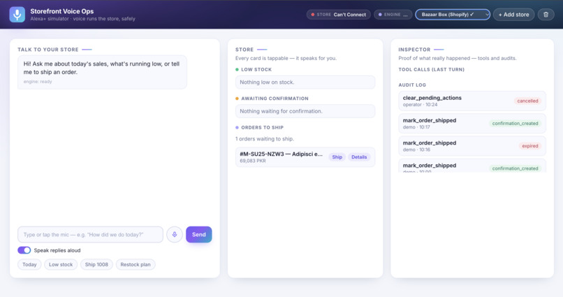 Storefront Voice Ops – screenshot 5