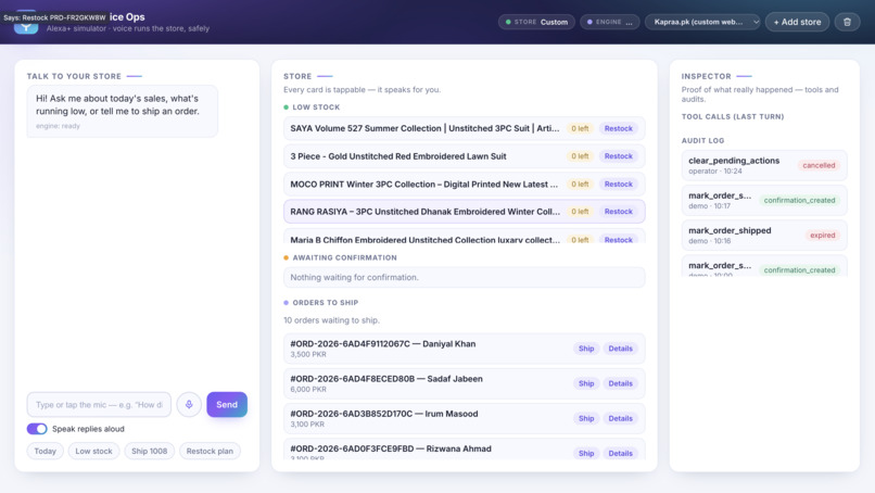 Storefront Voice Ops – screenshot 6