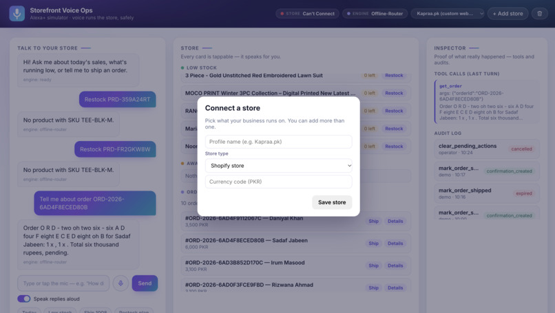 Storefront Voice Ops – screenshot 7