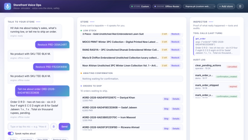 Storefront Voice Ops – screenshot 8