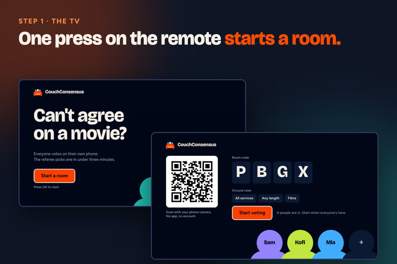 Couch Consensus – screenshot 1
