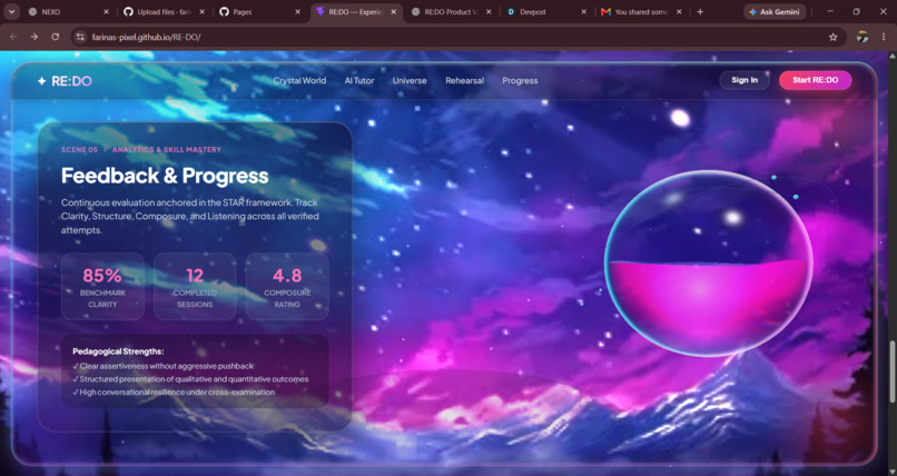 RE:DO – screenshot 2