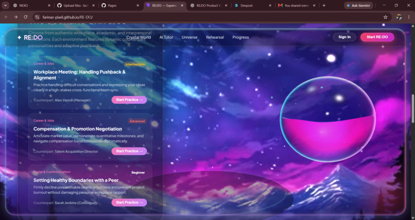 RE:DO – screenshot 4
