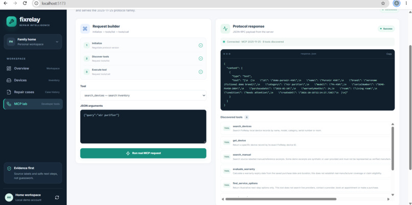 FixRelay - Evidence-Grounded Home Repair Agent – screenshot 3