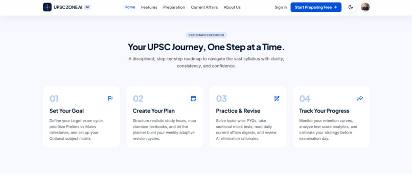 UPSC_ZONE-AI – screenshot 1