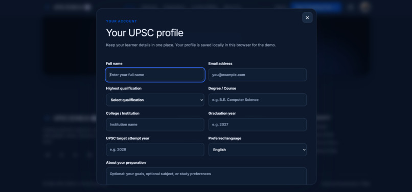 UPSC_ZONE-AI – screenshot 2