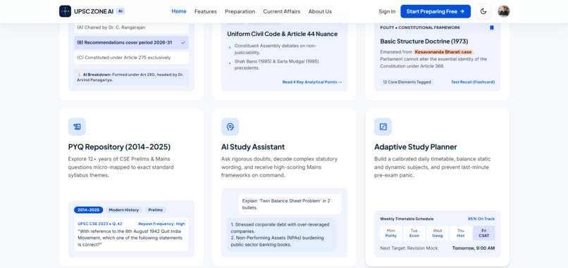 UPSC_ZONE-AI – screenshot 7