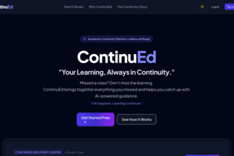 ContinuEd - Your Learning, Always in Continuity.