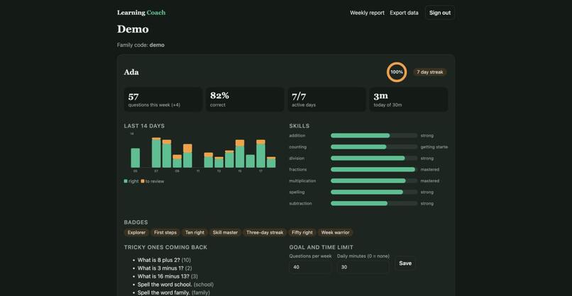 Alexa+ Learning Coach – screenshot 1