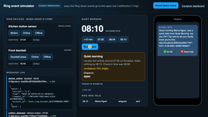 Quiet Morning – screenshot 2