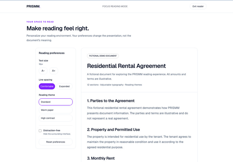 PRISMM — One Document. Every Perspective. – screenshot 3