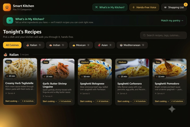 Smart Kitchen Companion – screenshot 1