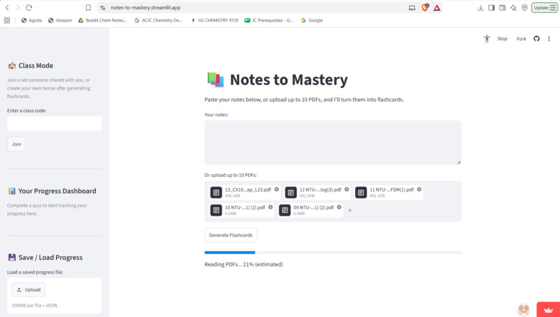 Notes to Mastery – screenshot 6