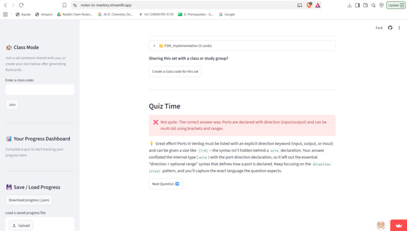 Notes to Mastery – screenshot 8