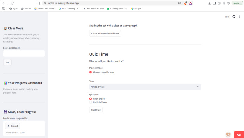 Notes to Mastery – screenshot 9