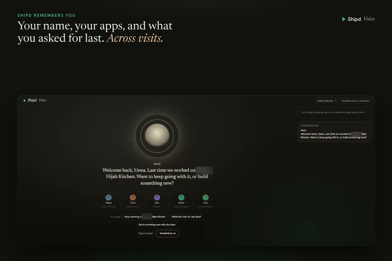 Shipd for Alexa+ – screenshot 2