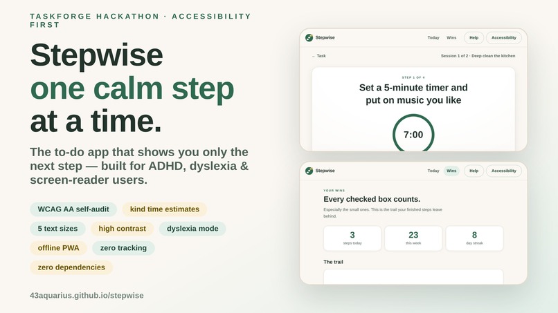Stepwise – screenshot 1