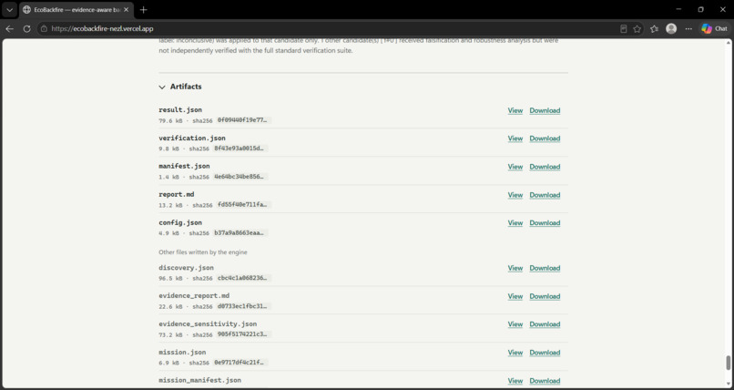 Ecobackfire – screenshot 1