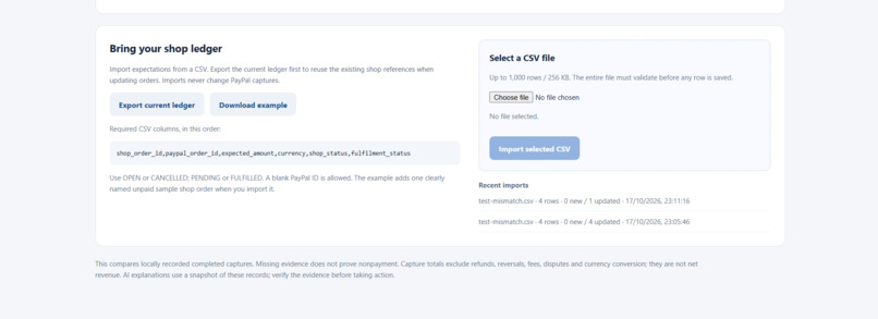 paypal-ai-reconciliation – screenshot 5